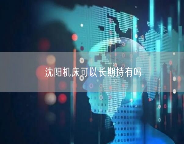 沈阳机床可以长期持有吗