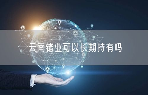 云南锗业可以长期持有吗