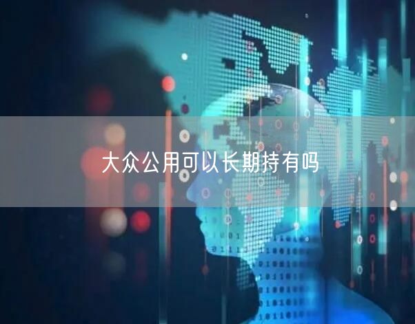 大众公用可以长期持有吗