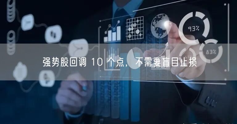 强势股回调 10 个点，不需要盲目止损